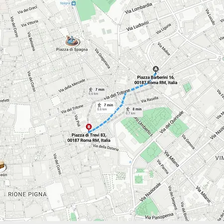 Daire Hostly-barberini Luxury By Trevi Roma